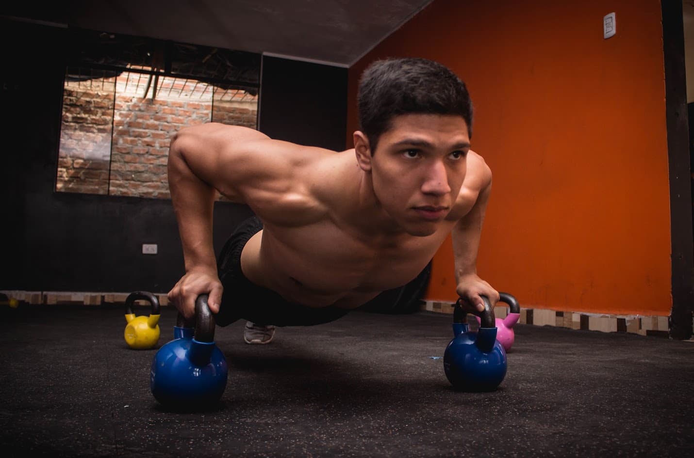 Julio Cruces entrenando